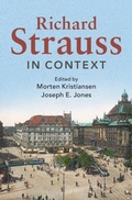 Cover: Richard Strauss in Context - Cambridge University Press
