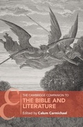 Cover: Cambridge Companion to the Bible and Literature - Cambridge University Press
