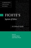 Cover: Fichte's System of Ethics - Cambridge University Press
