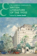 Cover: Cambridge Companion to British Literature of the 1930s - Cambridge University Press