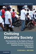 Cover: Civilizing Disability Society - Cambridge University Press