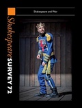 Cover: Shakespeare Survey 72: Volume 72, Shakespeare and War - Cambridge University Press