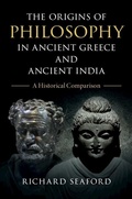 Cover: Origins of Philosophy in Ancient Greece and Ancient India - Cambridge University Press