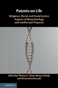 Abbildung von: Patents on Life - Cambridge University Press