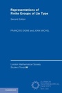 Cover: Representations of Finite Groups of Lie Type - Cambridge University Press