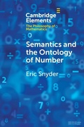 Cover: Semantics and the Ontology of Number - Cambridge University Press