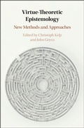 Cover: Virtue Theoretic Epistemology - Cambridge University Press