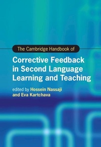 Enlarge image Cover: Cambridge Handbook of Corrective Feedback in Second Language Learning and Teaching - Cambridge University Press