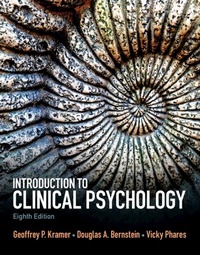 Enlarge image Cover: Introduction to Clinical Psychology - Cambridge University Press