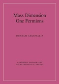 Cover: Mass Dimension One Fermions - Cambridge University Press