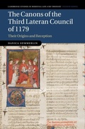 Cover: Canons of the Third Lateran Council of 1179 - Cambridge University Press