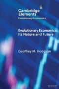 Cover: Evolutionary Economics - Cambridge University Press