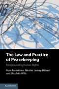 Cover: Law and Practice of Peacekeeping - Cambridge University Press