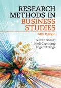 Cover: Research Methods in Business Studies - Cambridge University Press