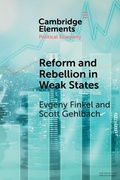 Cover: Reform and Rebellion in Weak States - Cambridge University Press