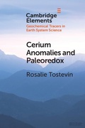 Cover: Cerium Anomalies and Paleoredox - Cambridge University Press