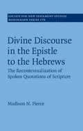 Cover: Divine Discourse in the Epistle to the Hebrews - Cambridge University Press