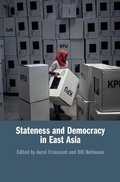 Cover: Stateness and Democracy in East Asia - Cambridge University Press