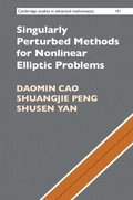 Cover: Singularly Perturbed Methods for Nonlinear Elliptic Problems - Cambridge University Press
