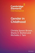 Cover: Gender in Childhood - Cambridge University Press