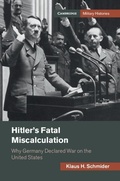 Cover: Hitler's Fatal Miscalculation - Cambridge University Press