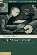 Cover: Legal Sabotage - Cambridge University Press