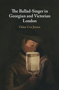 Cover: Ballad-Singer in Georgian and Victorian London - Cambridge University Press
