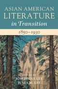 Cover: Asian American Literature in Transition, 1850-1930: Volume 1 - Cambridge University Press