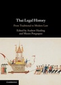 Cover: Thai Legal History - Cambridge University Press