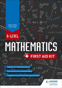 Enlarge image Cover: A Level Mathematics: First Aid Kit - Hodder Education
