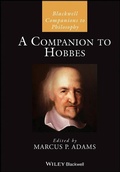 Cover: A Companion to Hobbes - Wiley