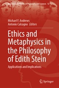 Cover: Ethics and Metaphysics in the Philosophy of Edith Stein - Springer