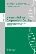 Cover: Mathematical and Computational Oncology - Springer