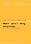 Cover: Medien - Sprechen - Klang - Frank & Timme