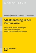 Cover: Staatshaftung in der Coronakrise - Nomos