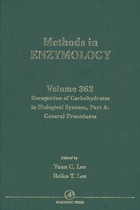Enlarge image Cover: Recognition of Carbohydrates in Biological Systems, Part A: General Procedures - Academic Press