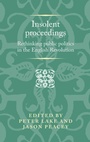 Cover: Insolent Proceedings - Manchester University Press