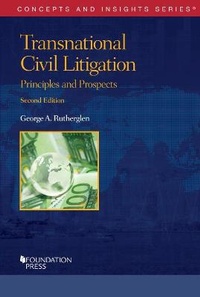 Enlarge image Cover: Transnational Civil Litigation - Foundation Press
