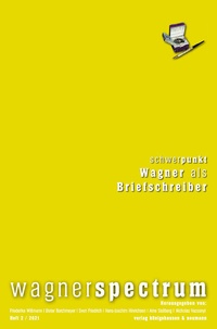 Enlarge image Cover: wagnerspectrum - Königshausen & Neumann