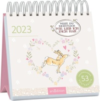 Bild vergrößern Bild: Postkartenkalender Weißt du eigentlich, wie lieb ich dich hab? 2023 - arsEdition