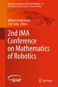 Cover: 2nd IMA Conference on Mathematics of Robotics - Springer