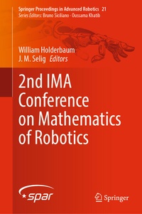 Abbildung von: 2nd IMA Conference on Mathematics of Robotics - Springer