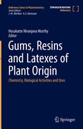 Cover: Gums, Resins and Latexes of Plant Origin - Springer