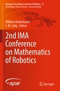 Cover: 2nd IMA Conference on Mathematics of Robotics - Springer