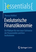 Bild: Evolutorische Finanz&ouml;konomie - Springer Gabler