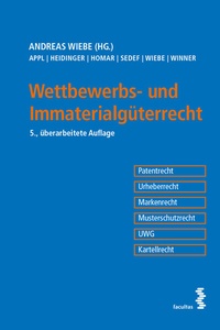 Abbildung von: Wettbewerbs- und Immaterialgüterrecht - Facultas