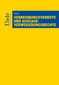 Abbildung von: Vernehmungsverbote und Aussageverweigerungsrechte - Linde