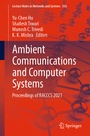Cover: Ambient Communications and Computer Systems - Springer
