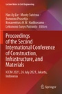 Cover: Proceedings of the Second International Conference of Construction, Infrastructure, and Materials - Springer
