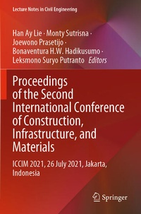 Enlarge image Cover: Proceedings of the Second International Conference of Construction, Infrastructure, and Materials - Springer